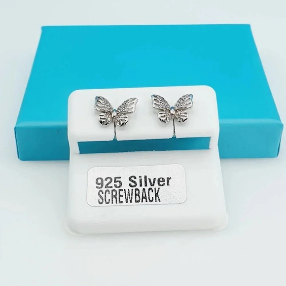 "925 Sterling Silver CZ Beautiful Earrings for Women, 1USPAR4238 - Picture 9 of 11